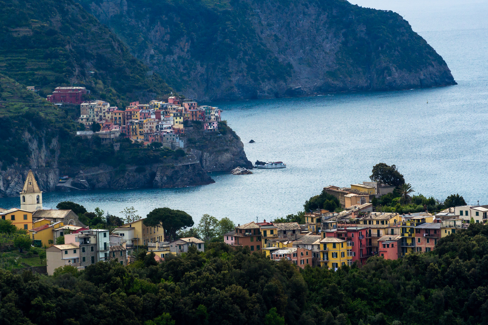 Nikon 1 Nikkor VR 30-110mm F3.8-5.6 sample photo. Manarola and corniglia photography
