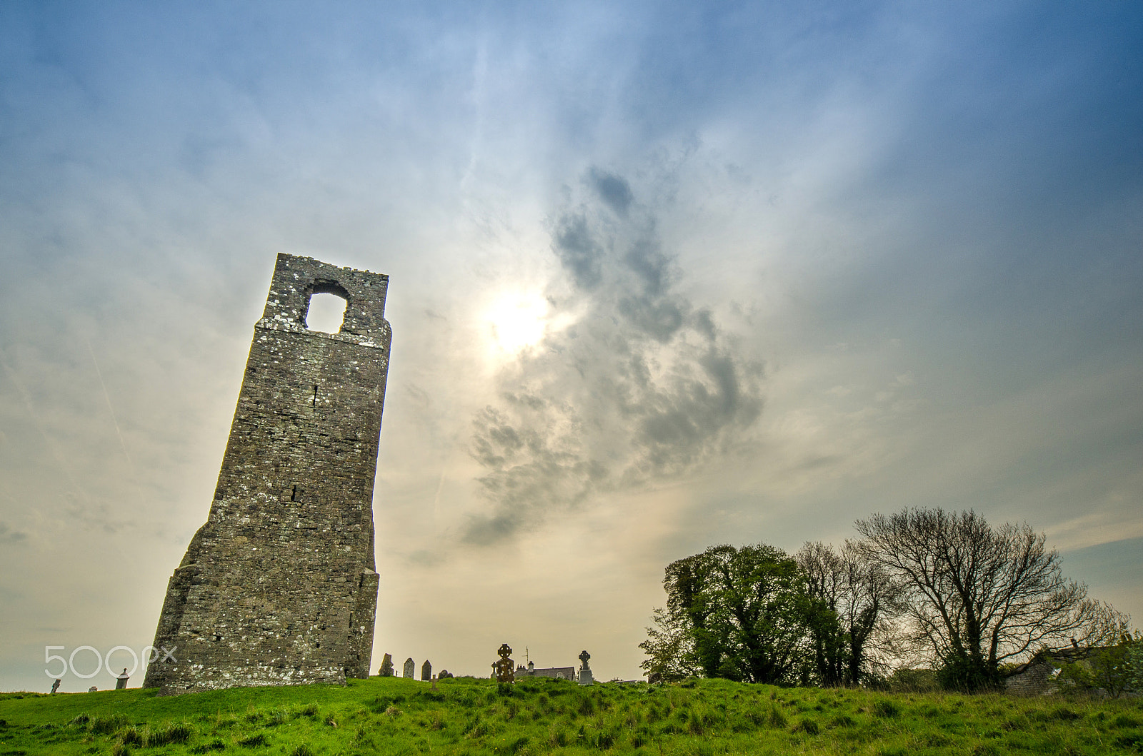 Nikon D7000 + Sigma 12-24mm F4.5-5.6 EX DG Aspherical HSM sample photo. Skryne church belfry, county meath, ireland photography