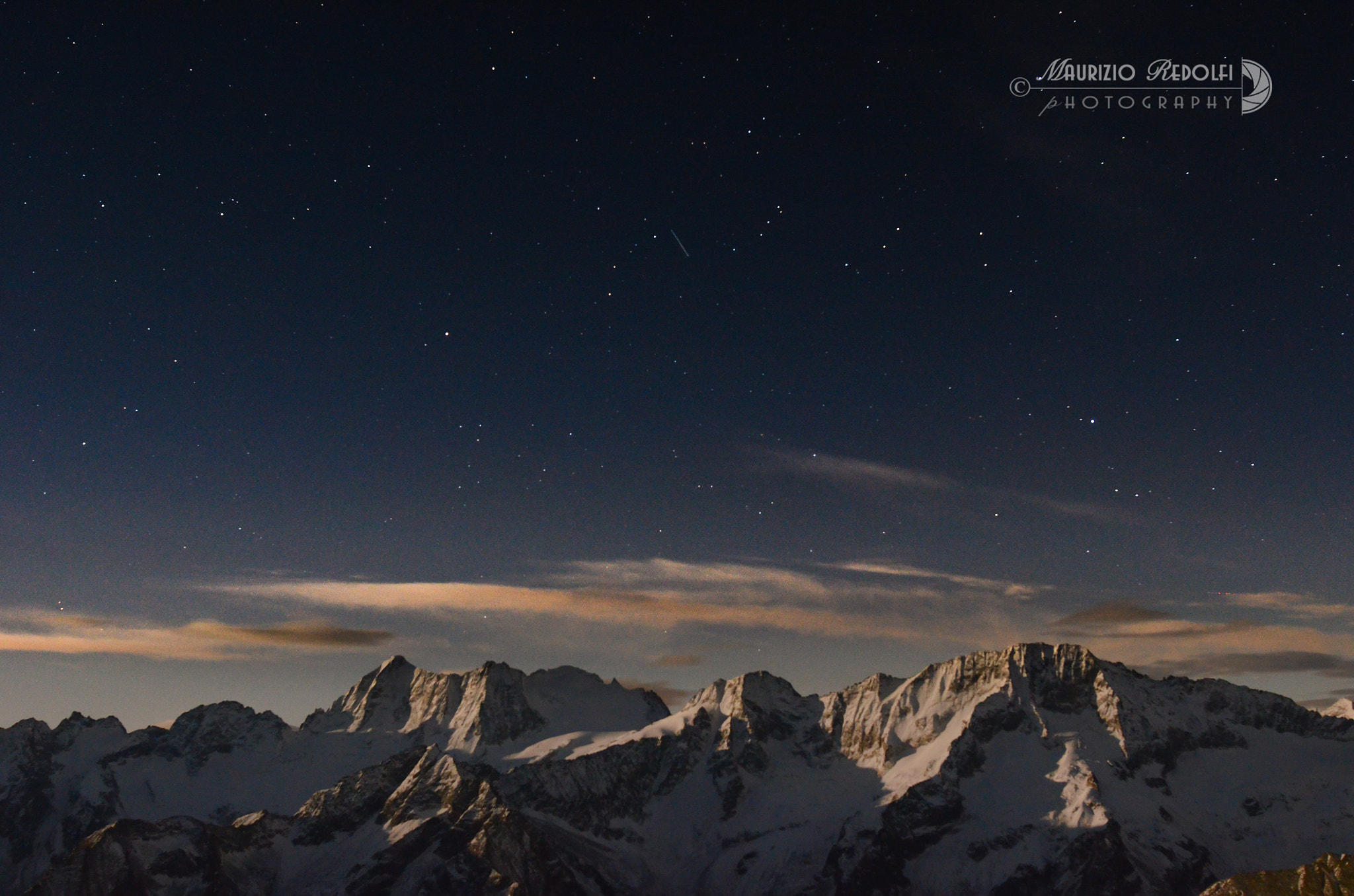 Nikon AF-S Nikkor 14-24mm F2.8G ED sample photo. Adamello night photography