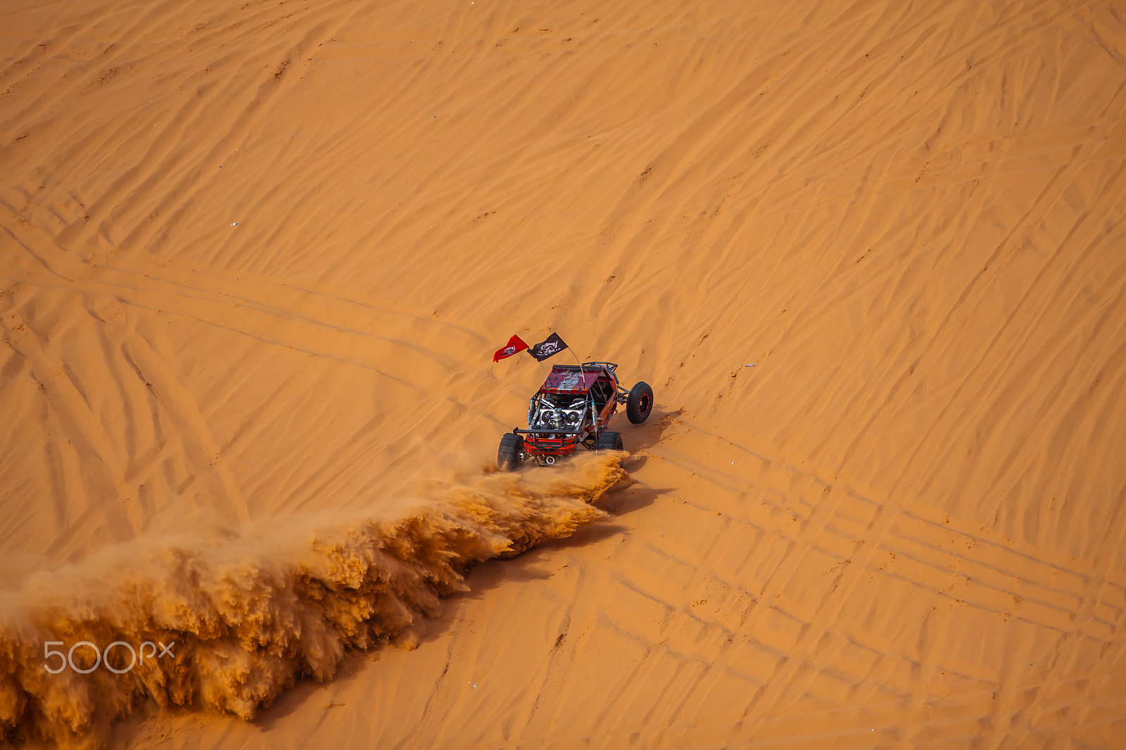 Canon EF 70-200mm F2.8L IS II USM sample photo. Dunes buggy photography