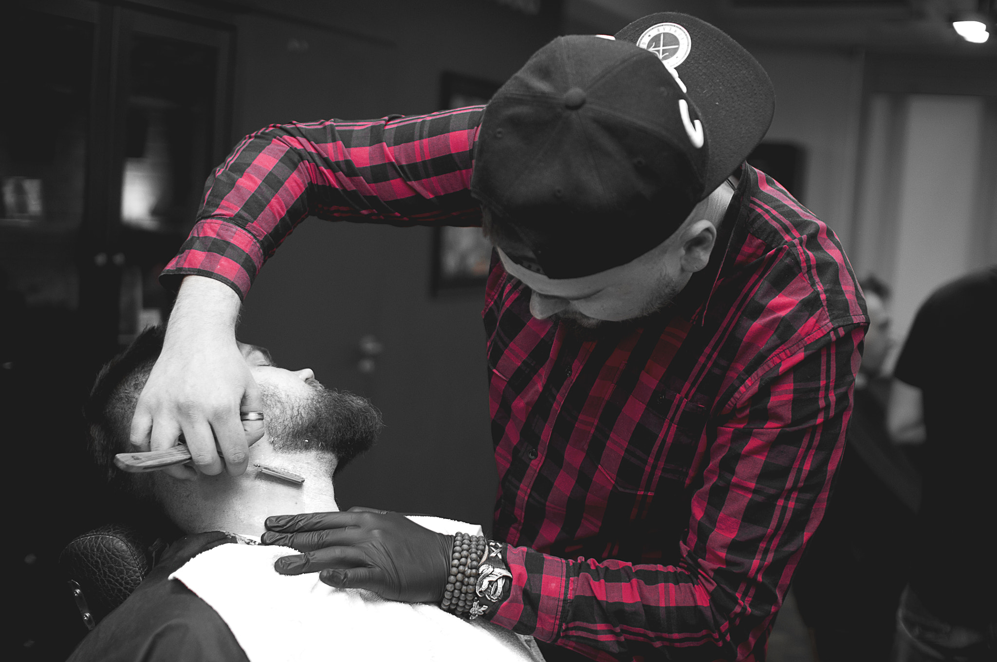 Nikon D90 + Sigma 30mm F1.4 EX DC HSM sample photo. My personal barber photography