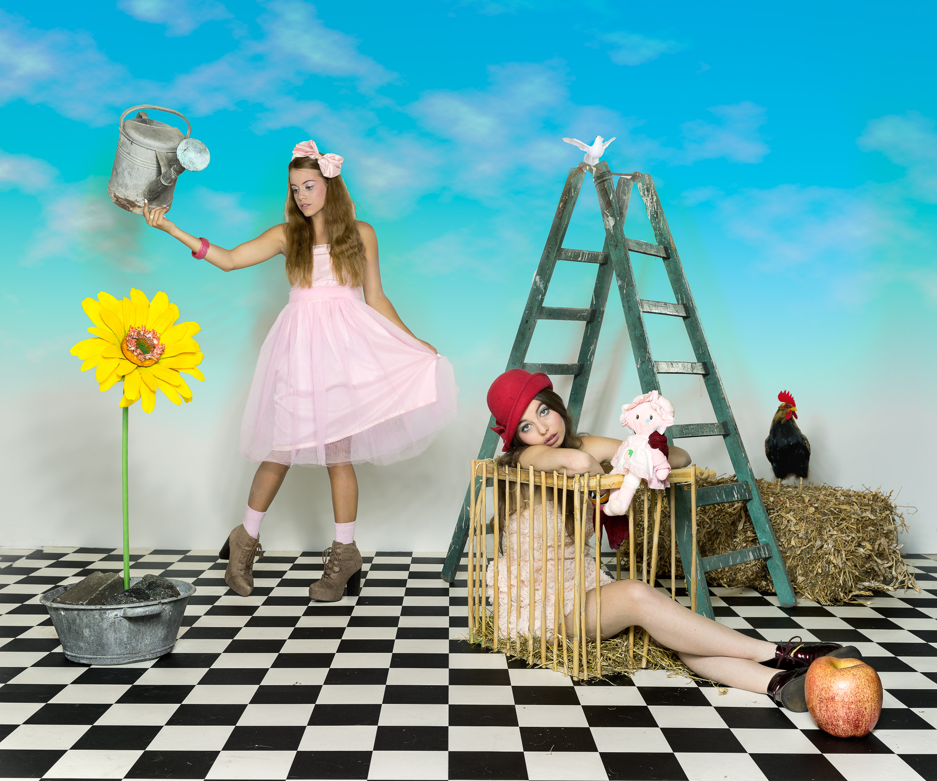 Phase One IQ140 sample photo. Crazy studio days photography