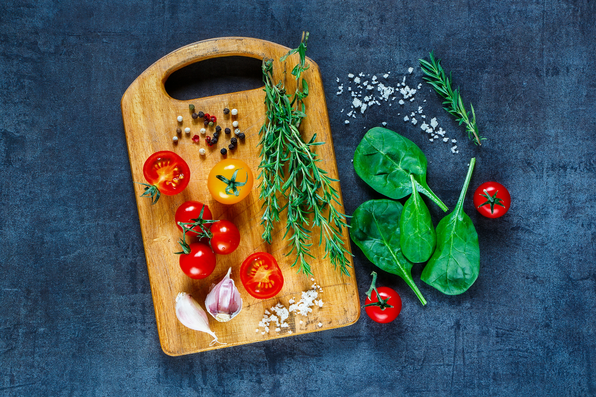 Canon EF-S 18-135mm F3.5-5.6 IS STM sample photo. Fresh vegetables ingredients photography