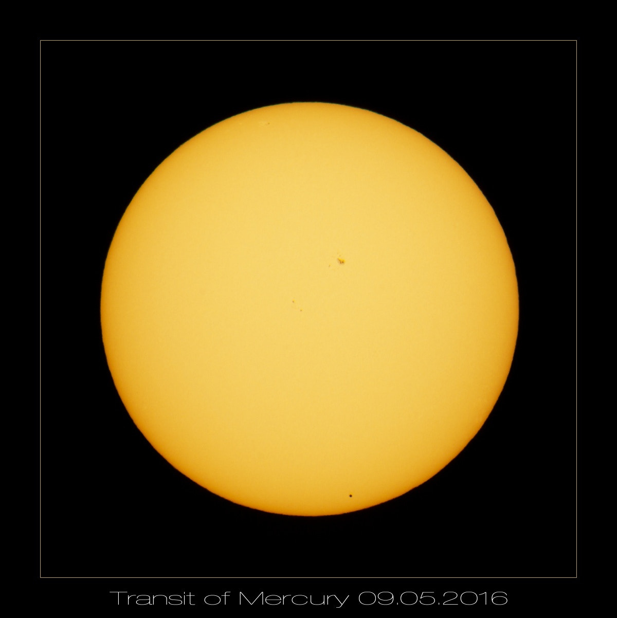 Canon EF 100-400mm F4.5-5.6L IS USM sample photo. Transit of mercury 2016 photography