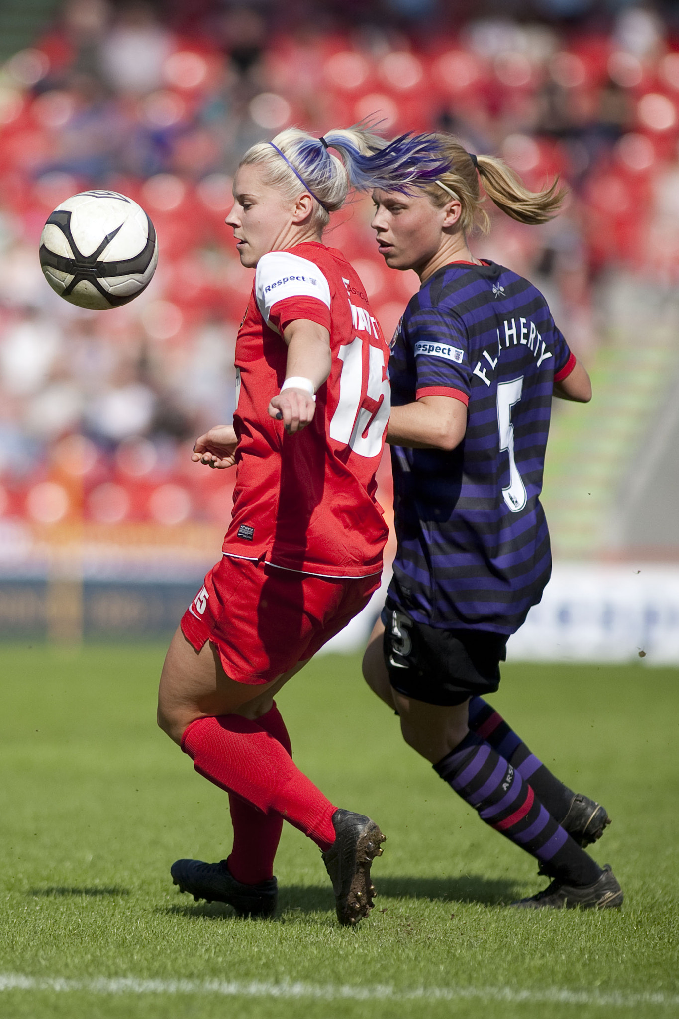 Canon EF 200mm f/1.8L sample photo. Nicola watts (bristola)
 - arsenal ladies vs bristol academy - fa womens cup final at the... photography
