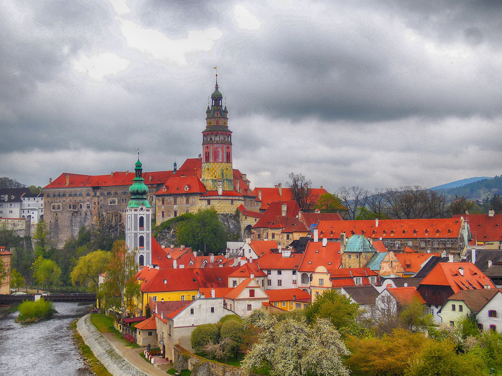 Samsung WB2200F sample photo. Český krumlov photography
