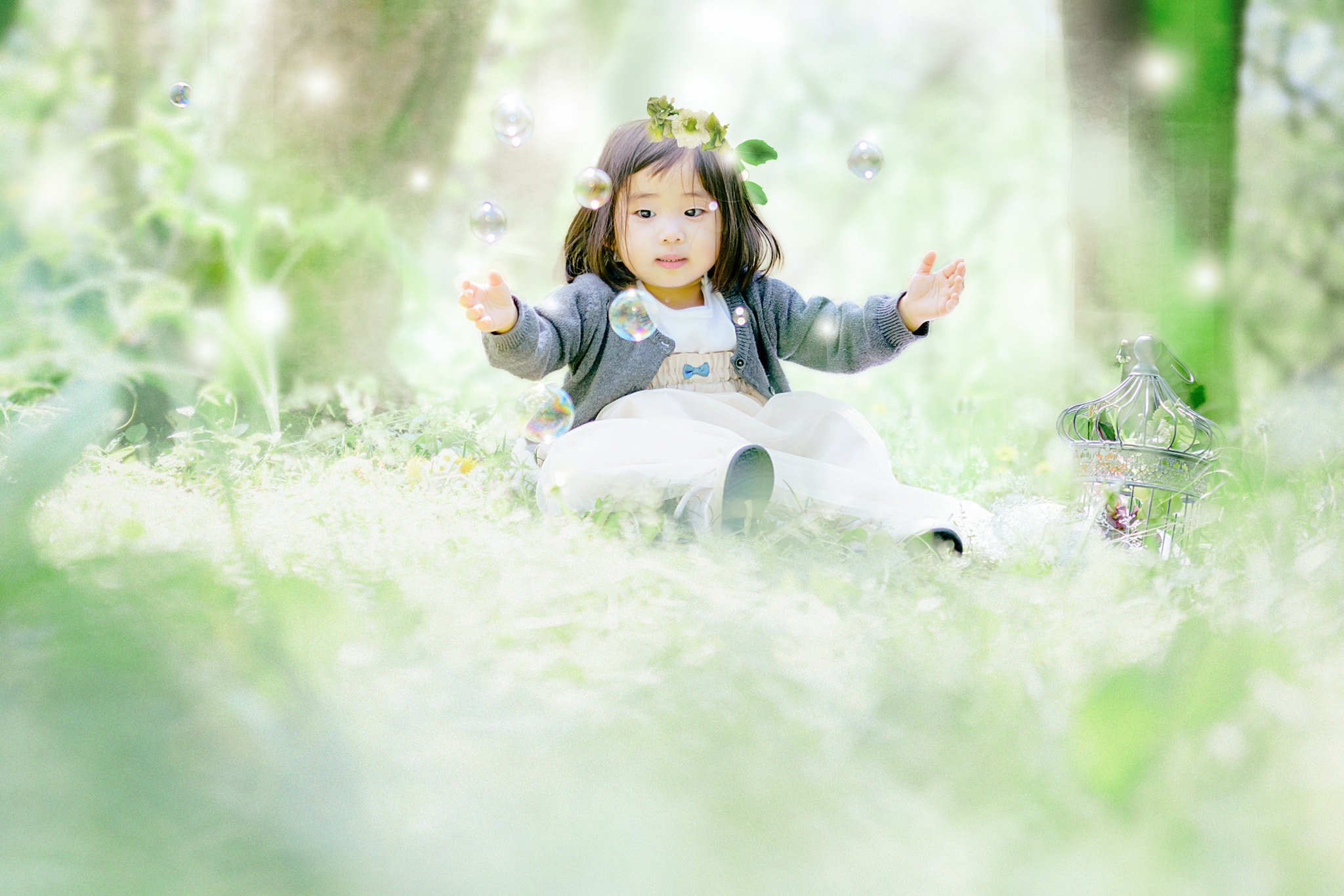 Nikon AF-S Nikkor 70-200mm F2.8G ED VR II sample photo. Green world photography