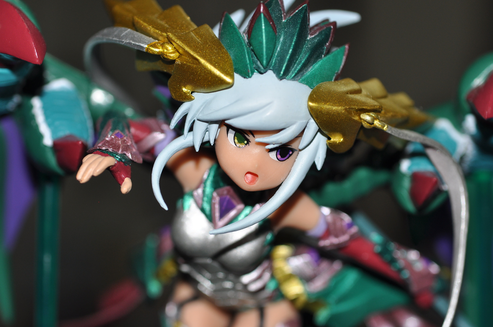 Nikon D90 + AF Micro-Nikkor 60mm f/2.8 sample photo. Reptilian anime girl photography
