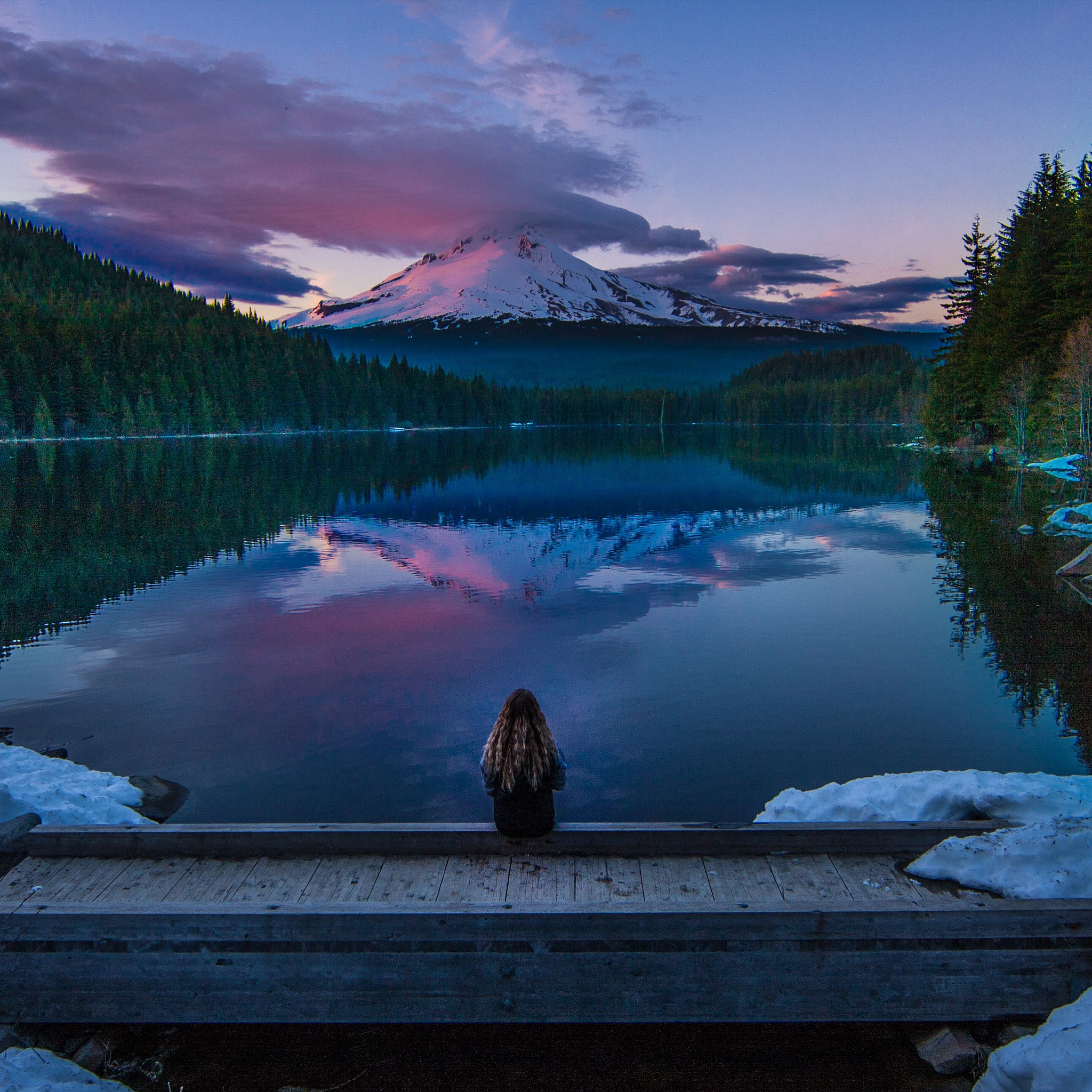 Canon EF 14mm F2.8L II USM sample photo. This was at trillium lake in the mt. hood wilderne ... photography