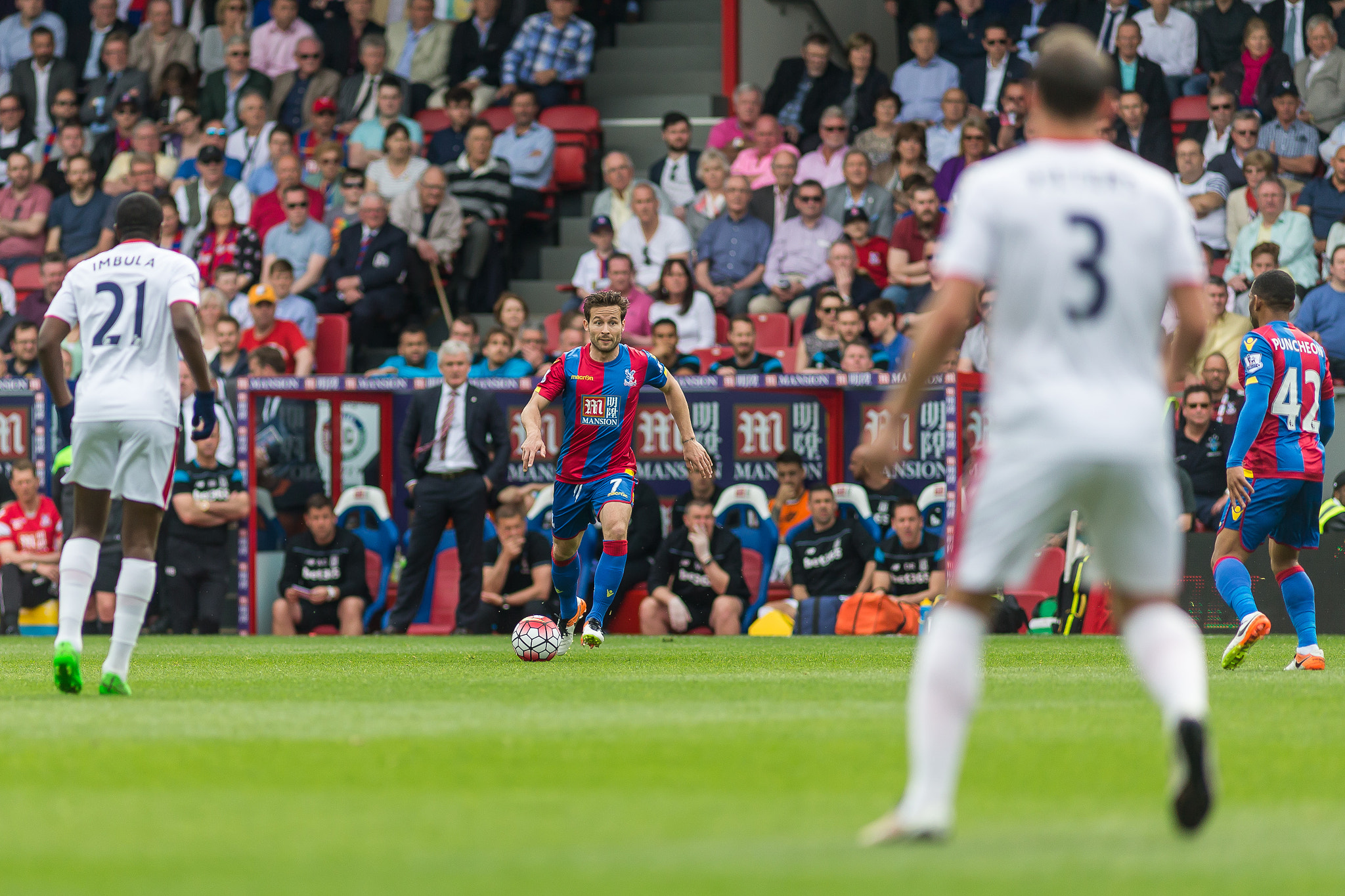 Canon EF 200mm F2.8L II USM sample photo. Crystal palace v stoke city - 7th may '16 photography