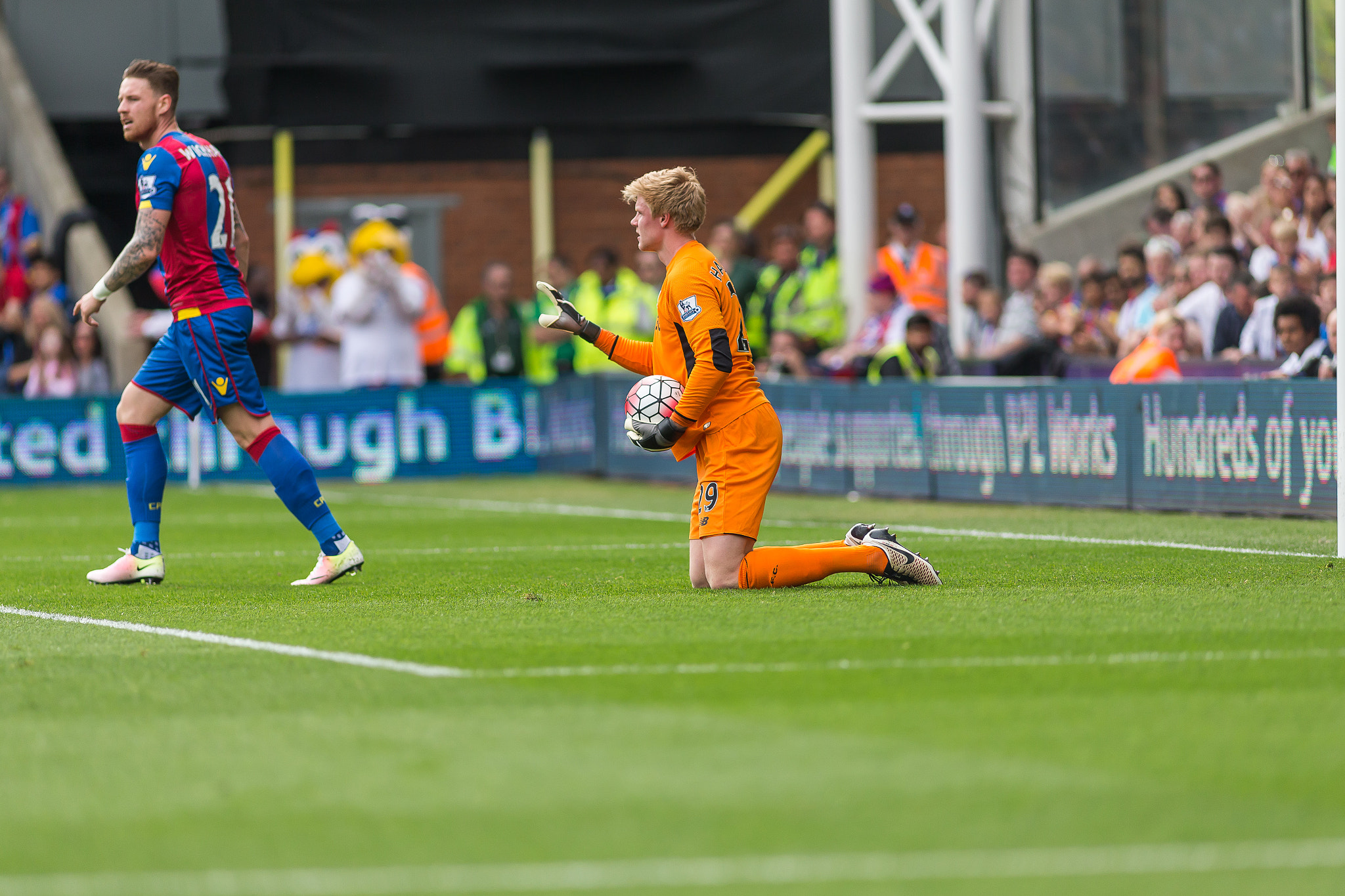 Canon EF 200mm F2.8L II USM sample photo. Crystal palace v stoke city - 7th may '16 photography