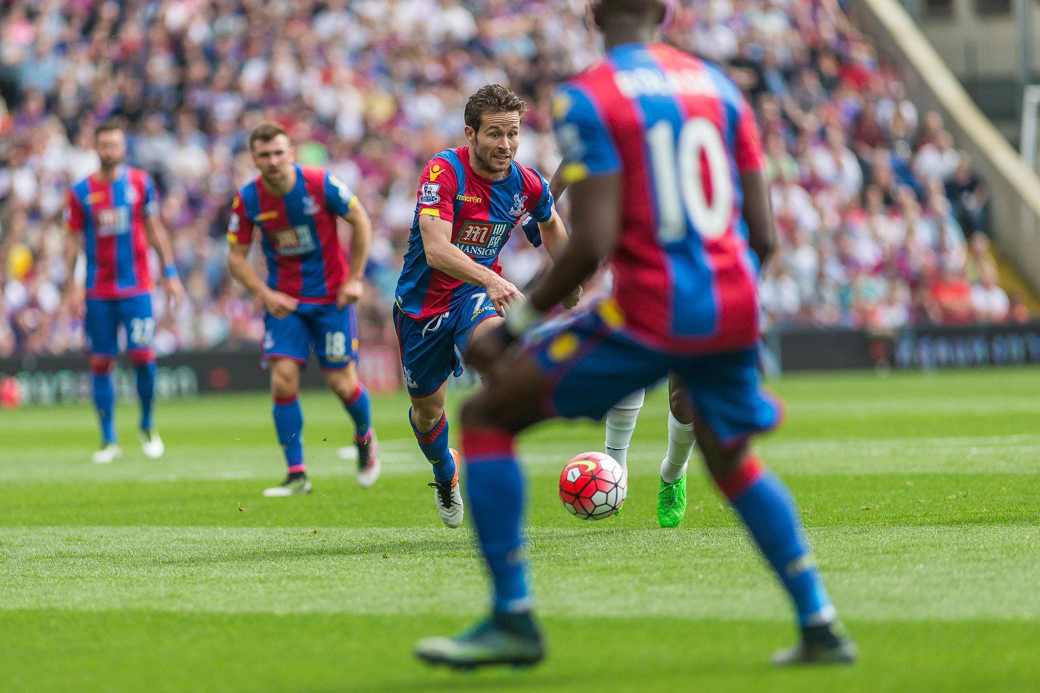 Canon EF 200mm F2.8L II USM sample photo. Crystal palace v stoke city - 7th may '16 photography