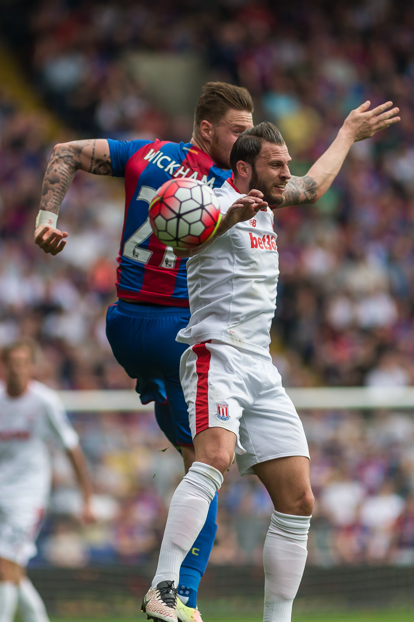 Canon EF 200mm F2.8L II USM sample photo. Crystal palace v stoke city - 7th may '16 photography