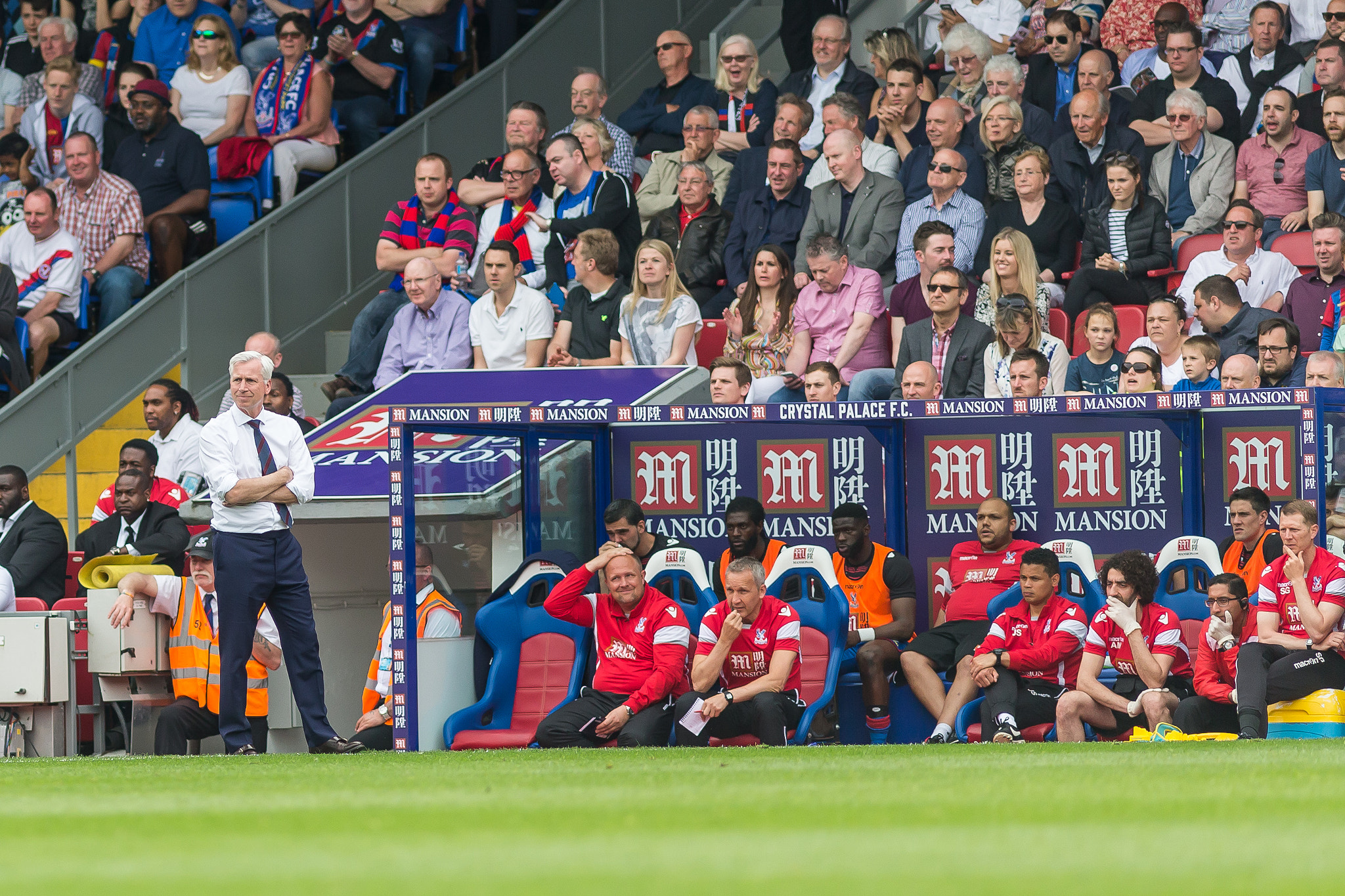 Canon EF 200mm F2.8L II USM sample photo. Crystal palace v stoke city - 7th may '16 photography