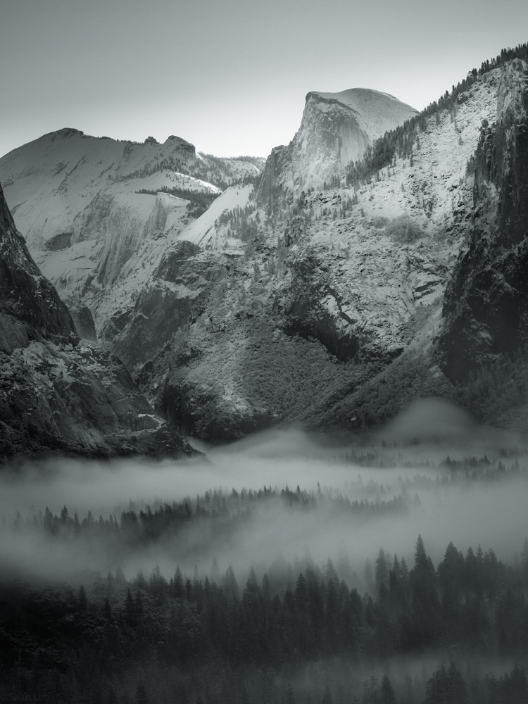 Olympus OM-D E-M10 sample photo. Valley of mist photography
