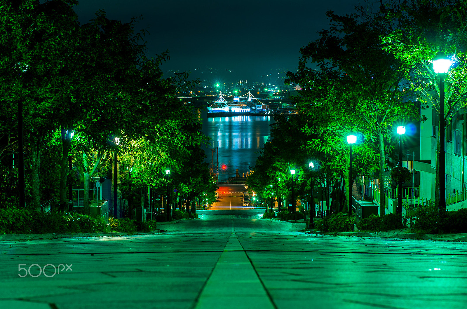 Pentax smc DA* 55mm F1.4 SDM sample photo. Hakodate no yoru -night of hakodate- photography