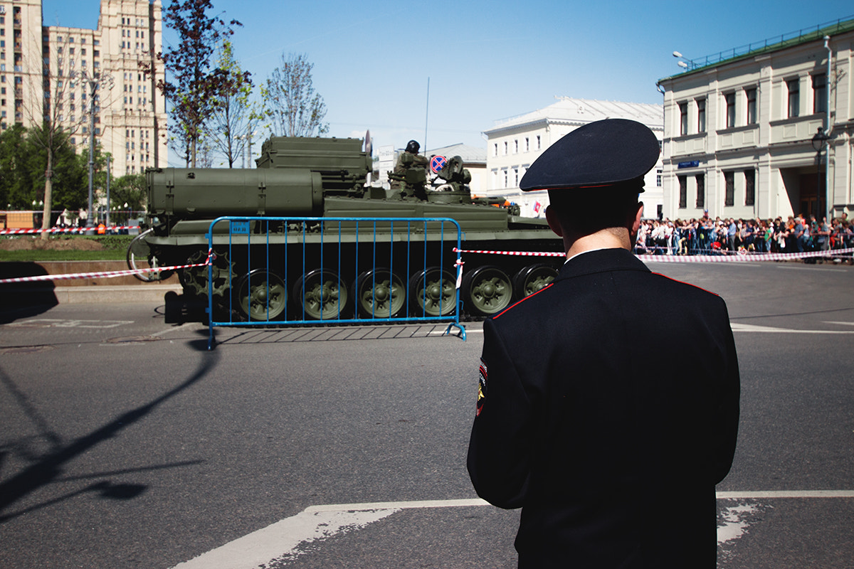 Canon EOS 100D (EOS Rebel SL1 / EOS Kiss X7) sample photo. Victory day photography