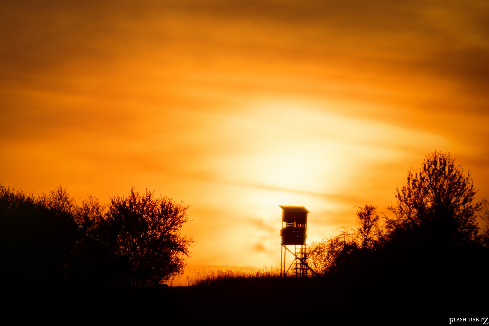 Canon EOS 6D + Canon EF 100-300mm f/5.6 sample photo. Burning tower photography