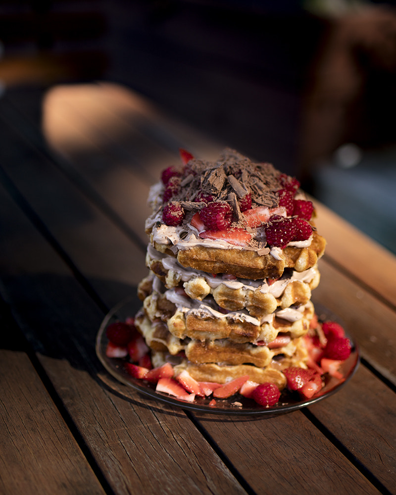 Canon EOS 5DS + Tamron SP 45mm F1.8 Di VC USD sample photo. Waffle tower photography