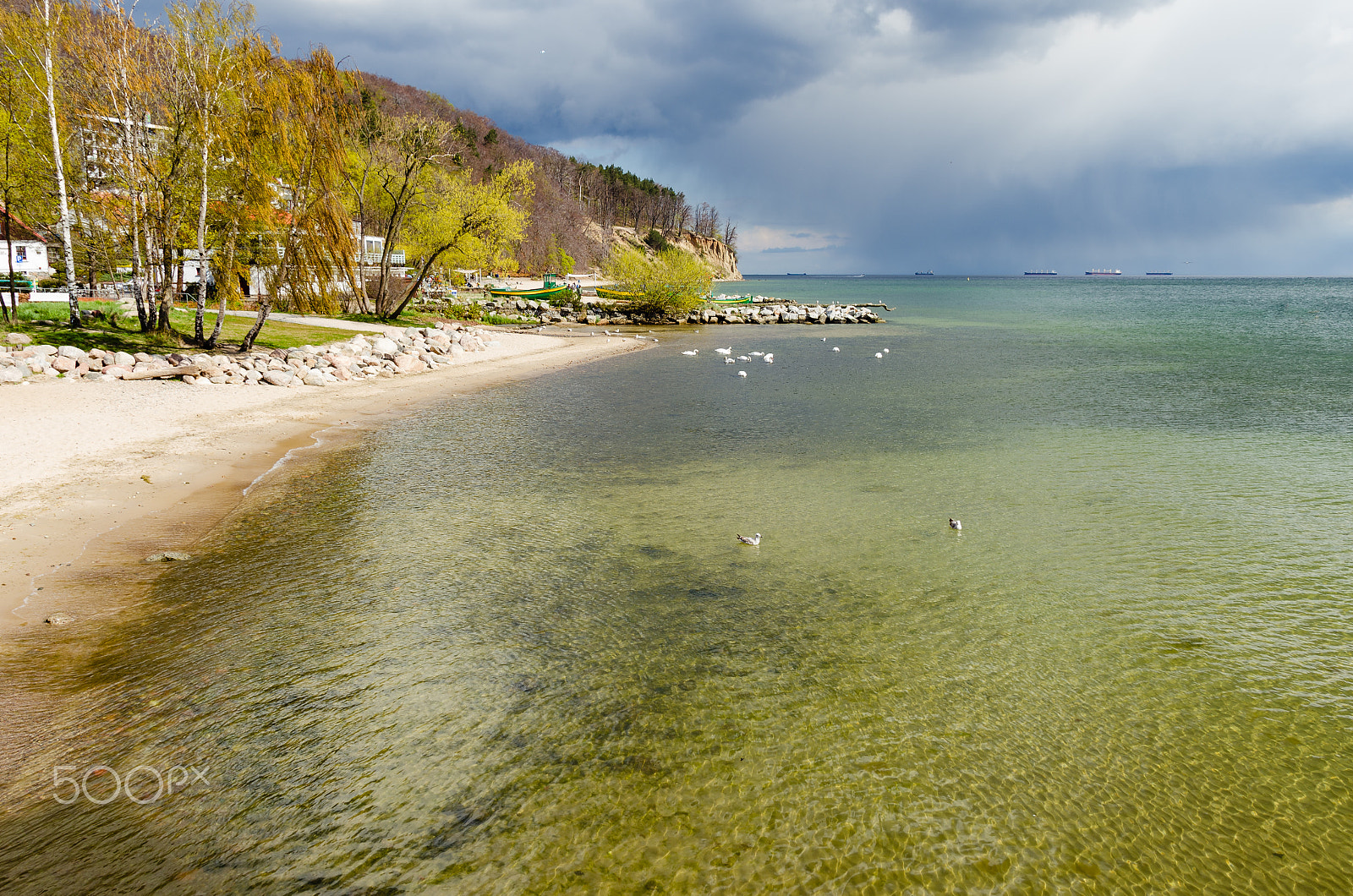 Sigma 17-50mm F2.8 EX DC HSM sample photo. Beach in gdynia photography