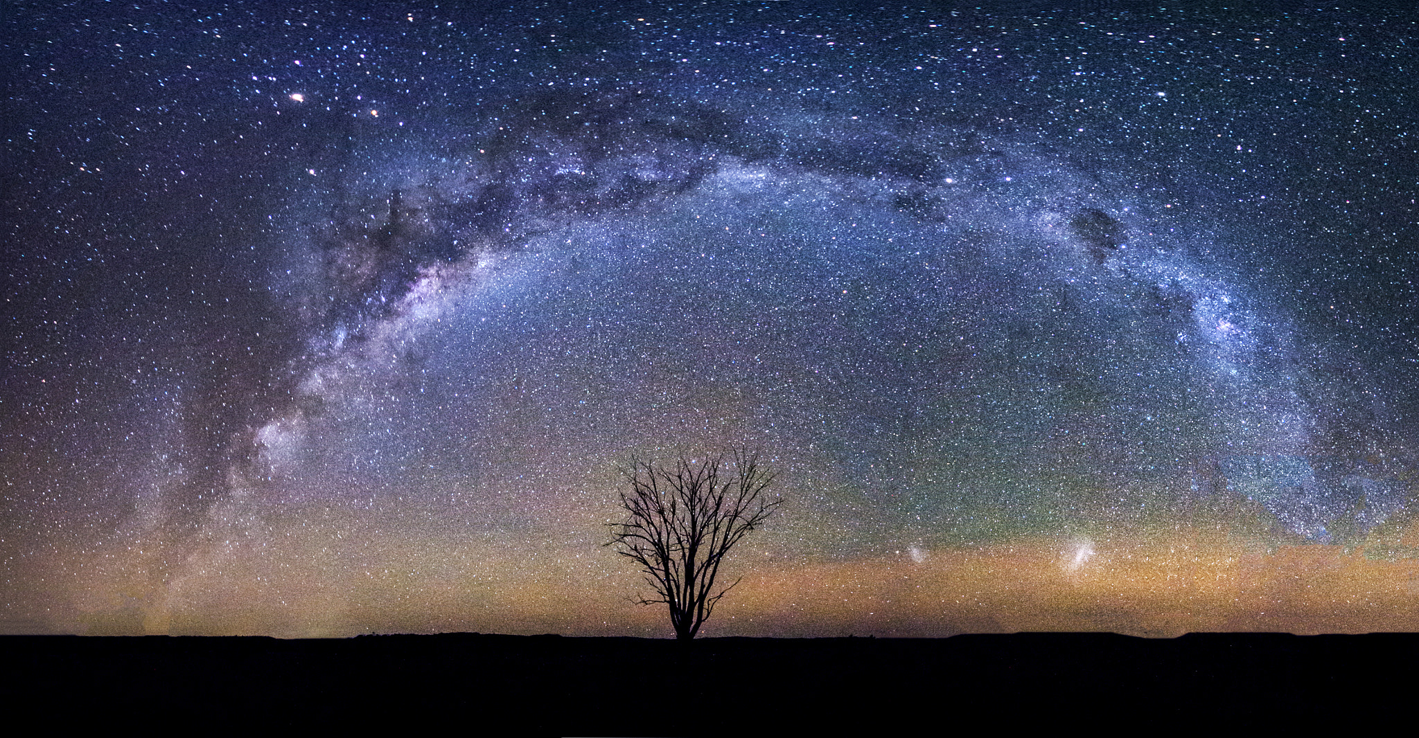 Sigma 8-16mm F4.5-5.6 DC HSM sample photo. Milky way panorama photography