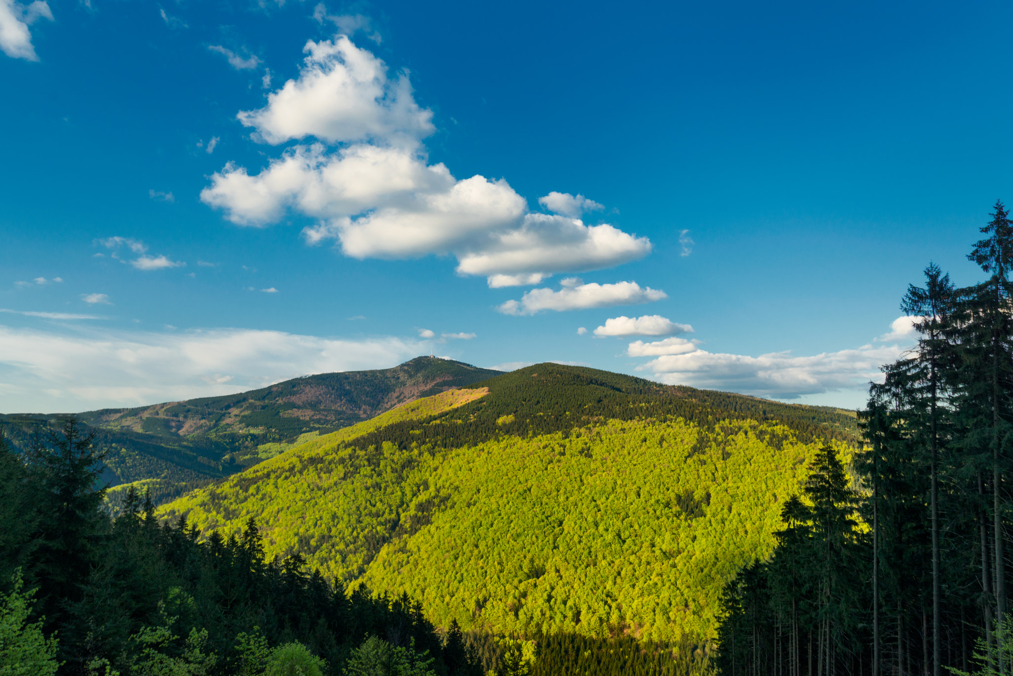 Nikon D800 + AF-S Zoom-Nikkor 24-85mm f/3.5-4.5G IF-ED sample photo. Lysa hora panorama photography
