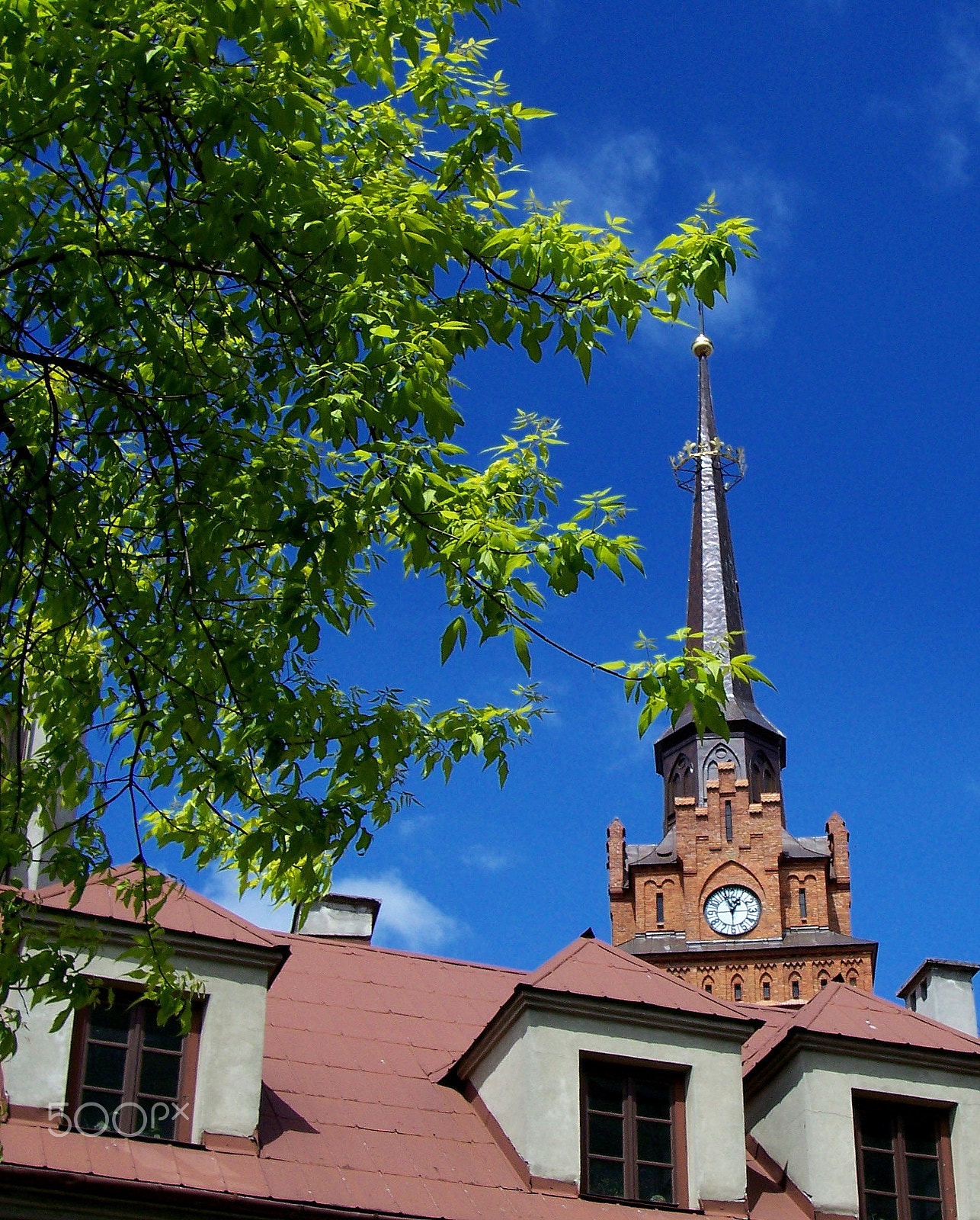 Kodak C663 ZOOM DIGITAL CAMERA sample photo. Tower cathedral basilica photography