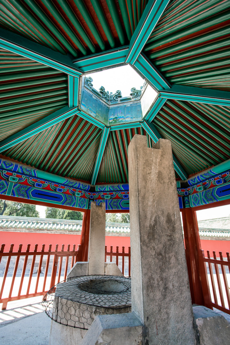 Sony a7R II + Canon EF 17-40mm F4L USM sample photo. The temple of heaven photography
