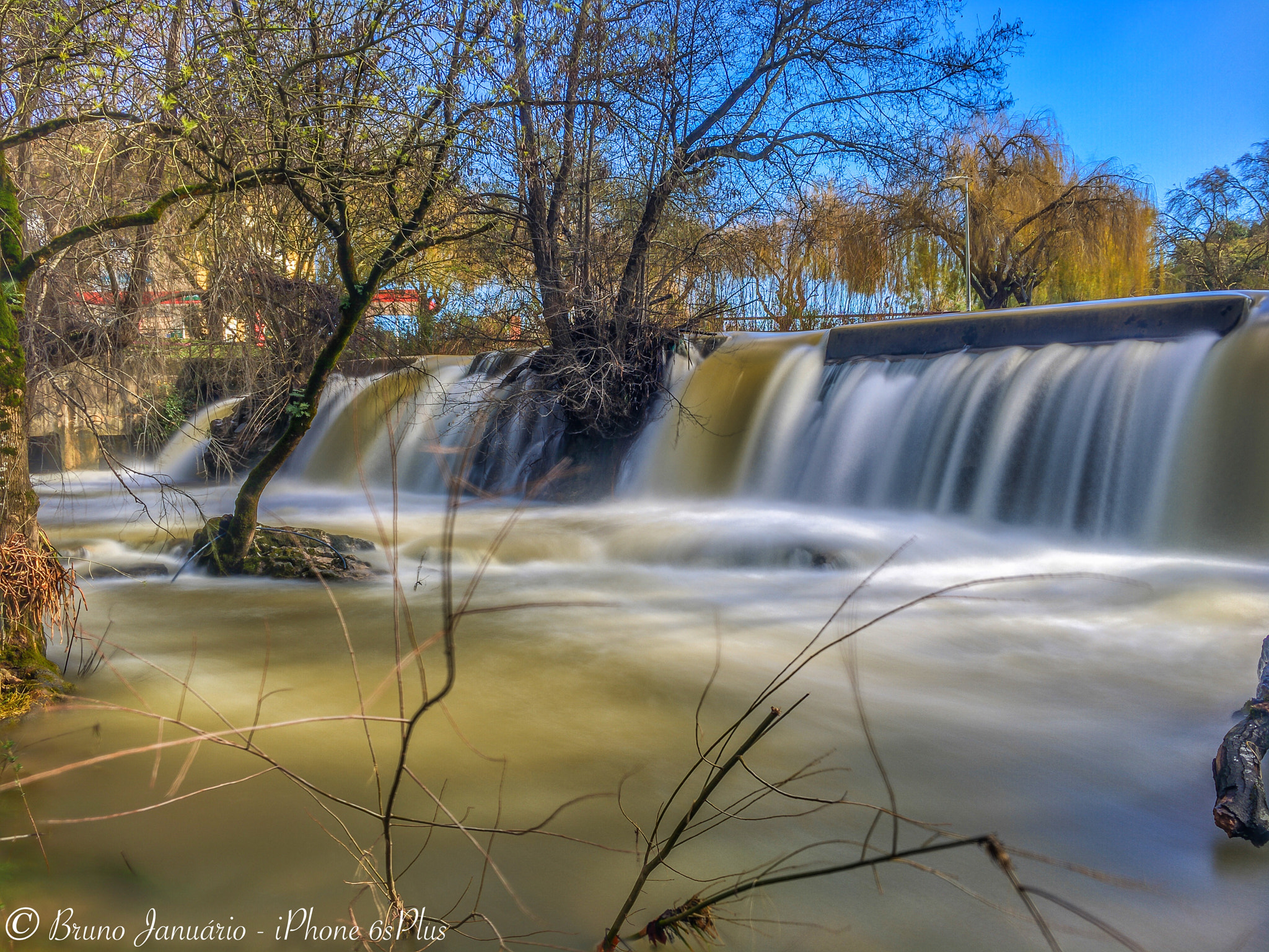 Apple iPhone sample photo. Leiria waterfalls photography