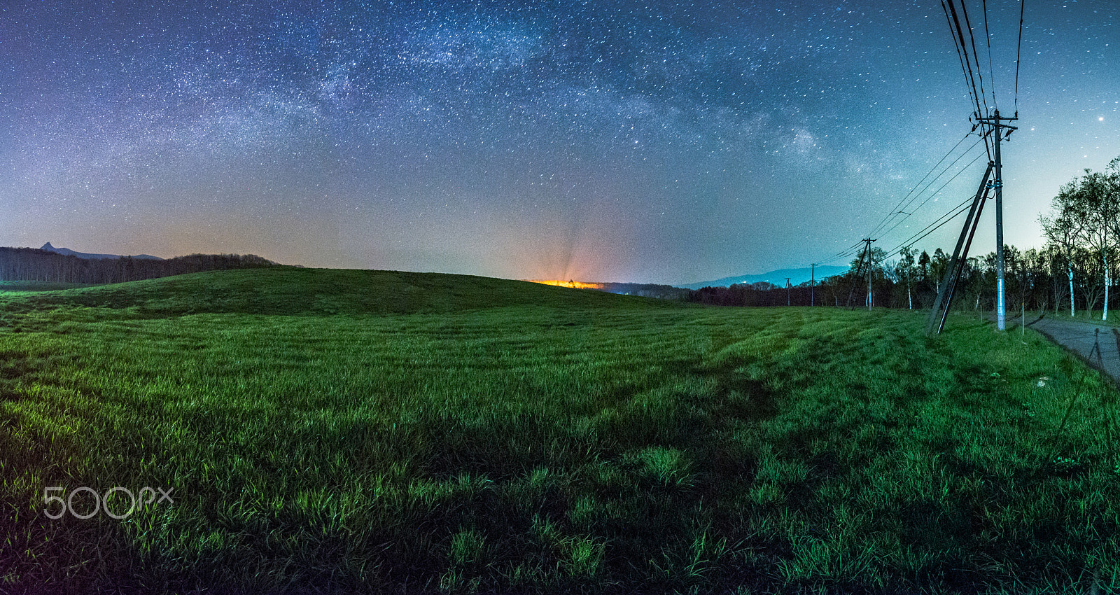 Nikon D4S sample photo. The milky way it takes for a prairie photography