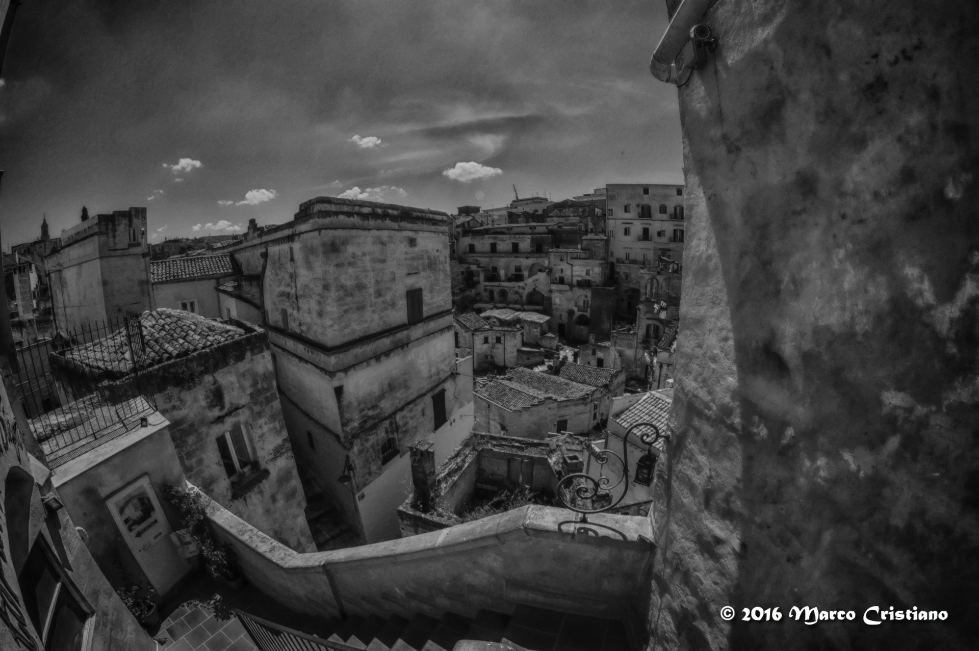 Nikon D3200 + Samyang 8mm F3.5 Aspherical IF MC Fisheye sample photo. I sassi di matera photography
