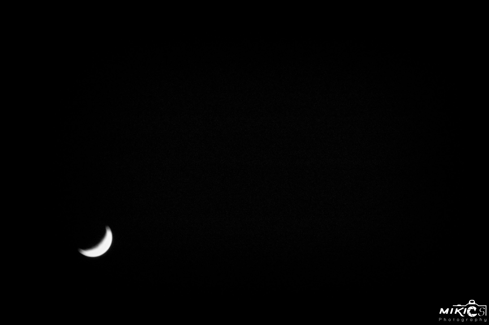 Nikon D50 sample photo. Moon photography