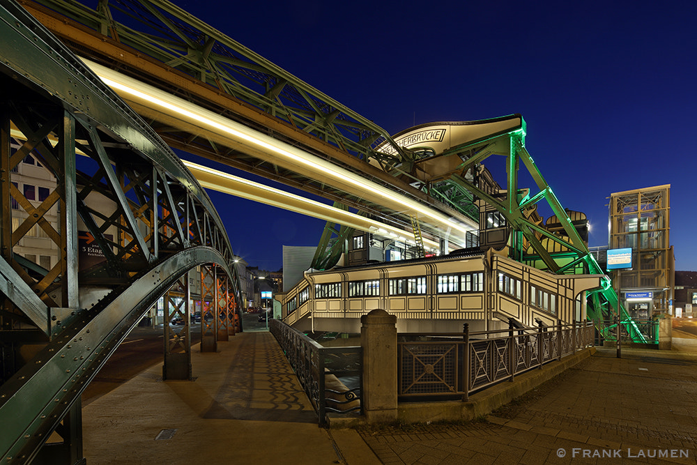 Canon EOS 5DS + Canon TS-E 17mm F4L Tilt-Shift sample photo. Wuppertal 01 - werther bridge (suspension railway) photography