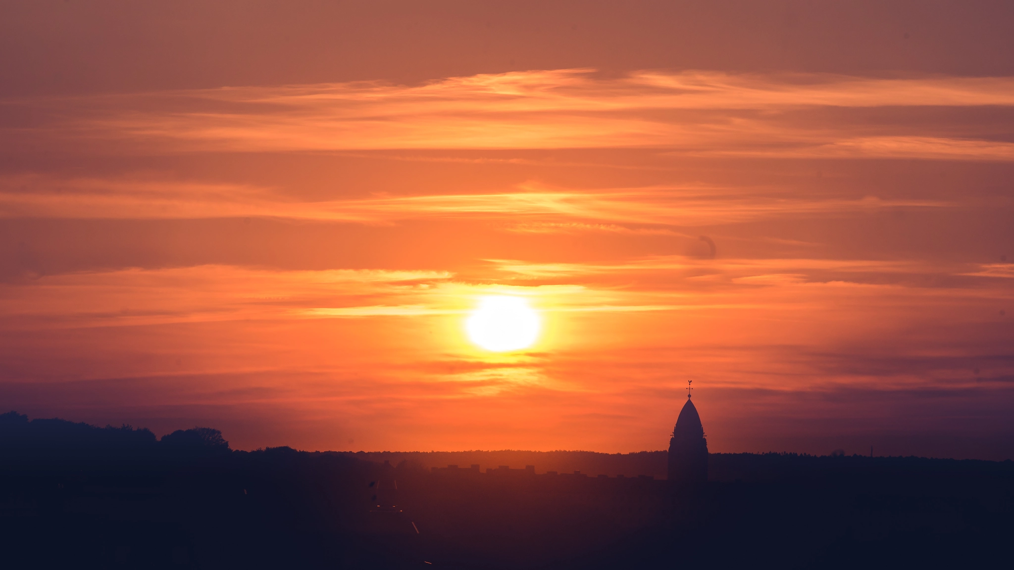 Sony a7S + Canon EF 70-200mm F2.8L IS USM sample photo. Sunset timelapse photography