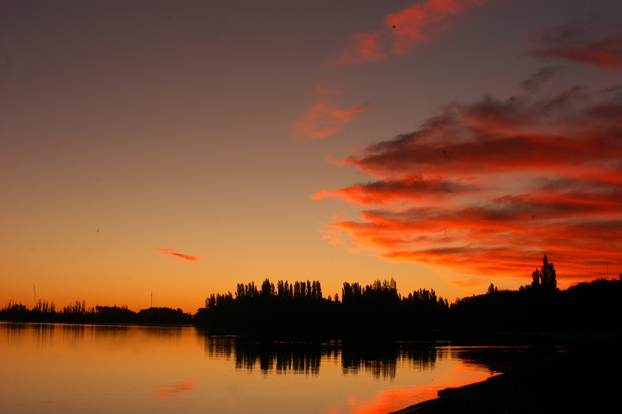 Nikon D100 sample photo. Sunset photography