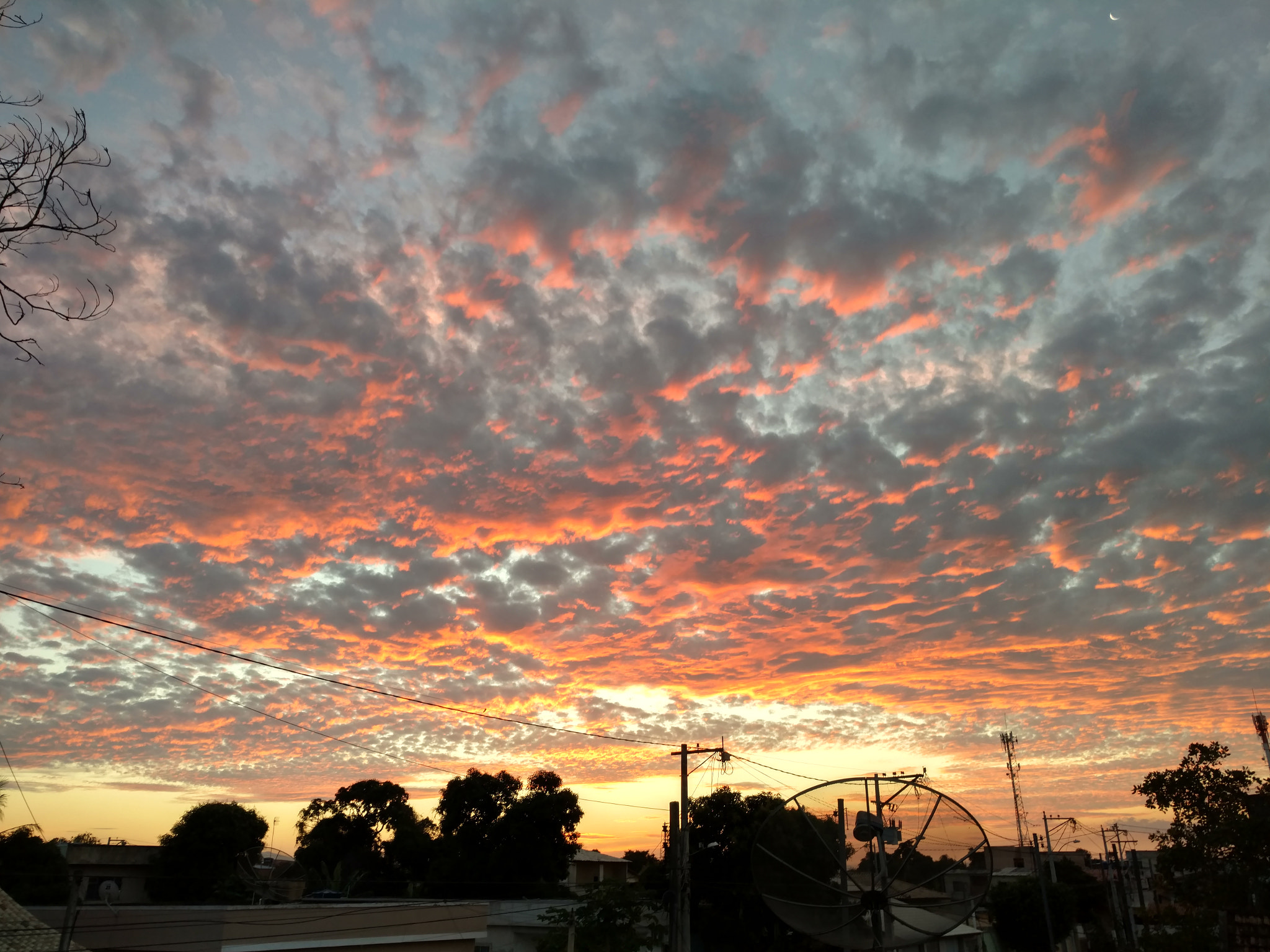 Motorola Moto X Force sample photo. Sunset at home photography
