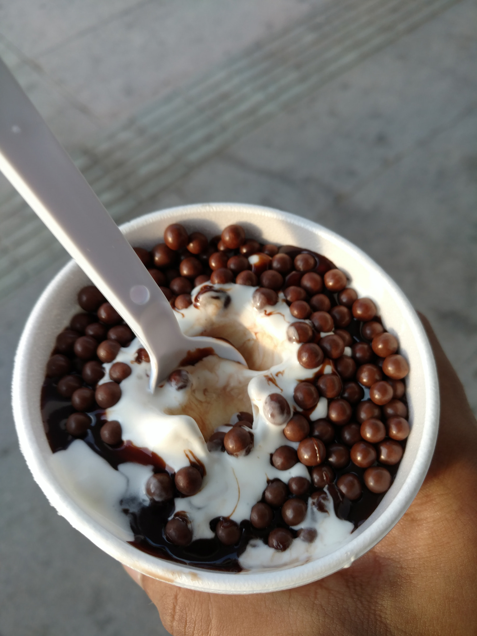 Motorola Moto X Force sample photo. Ice cream photography