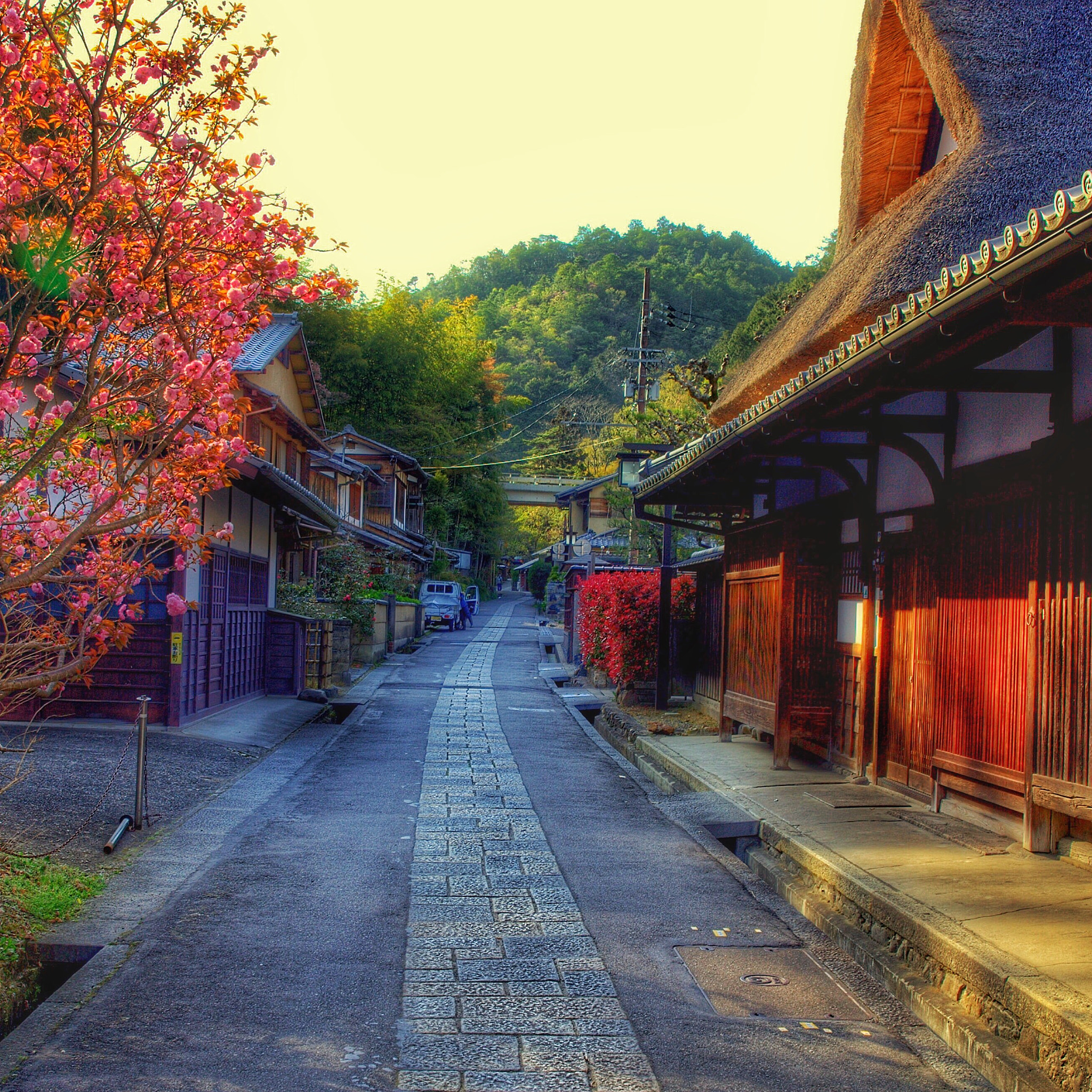Canon EF 24-70mm F2.8L II USM sample photo. Small street during my long walk to otagi nenbutsu-ji (愛宕念仏寺) photography