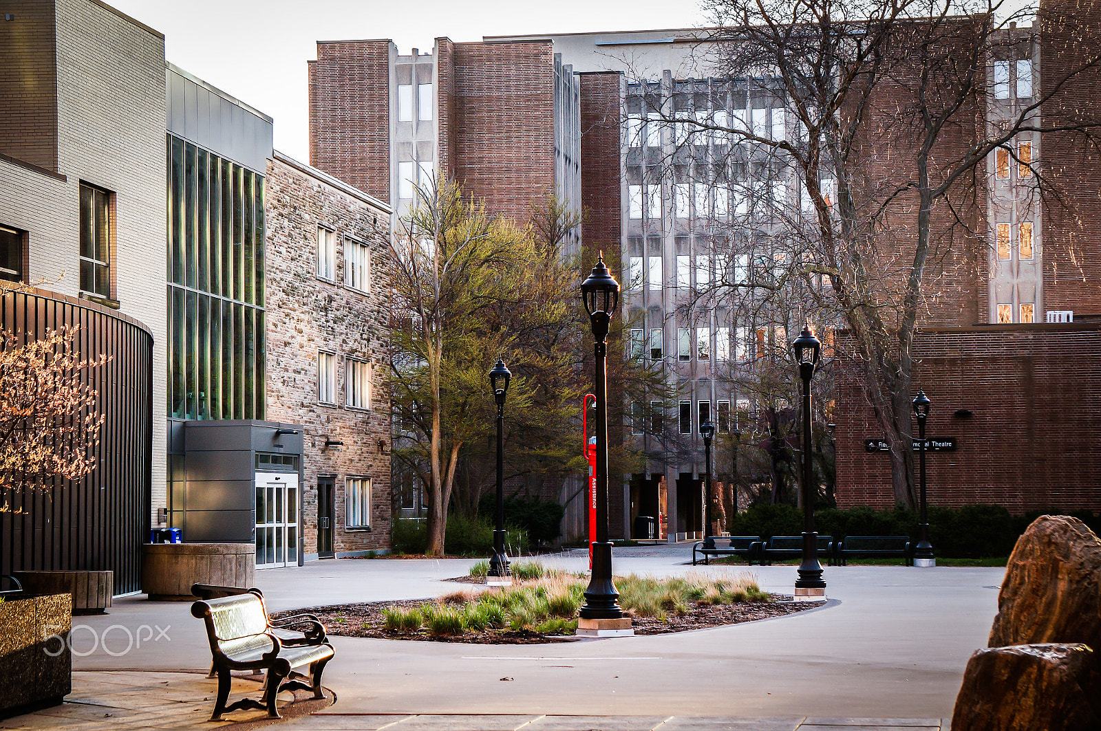 Sony Alpha NEX-3N + Sony E 55-210mm F4.5-6.3 OSS sample photo. The arts quad | mcmaster university photography