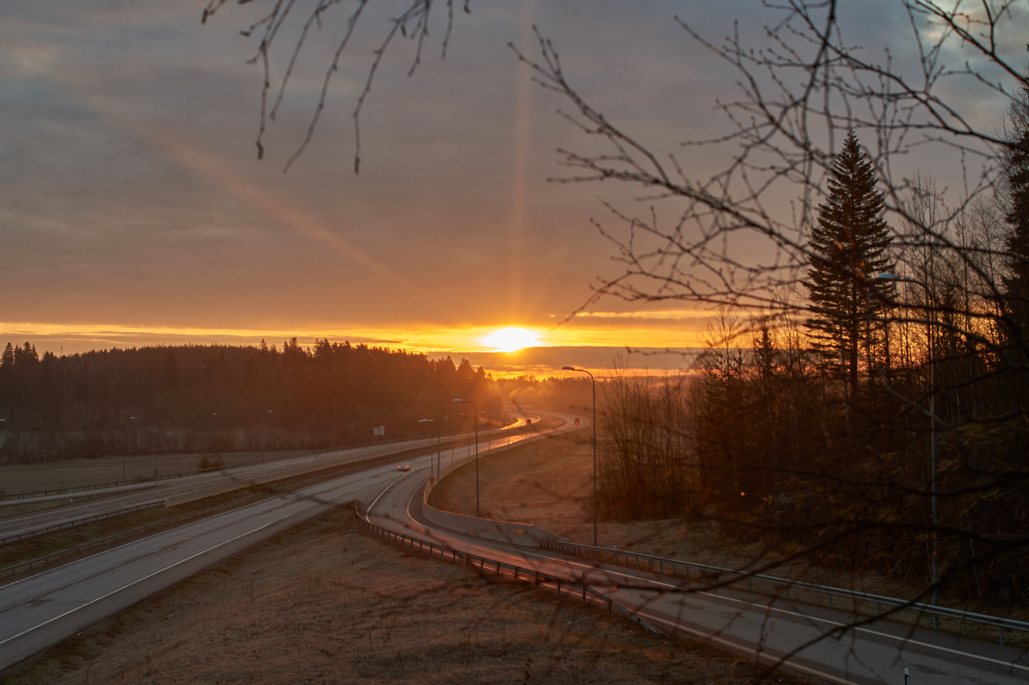 Sony SLT-A58 + Sony DT 35mm F1.8 SAM sample photo. Finnish dawn photography