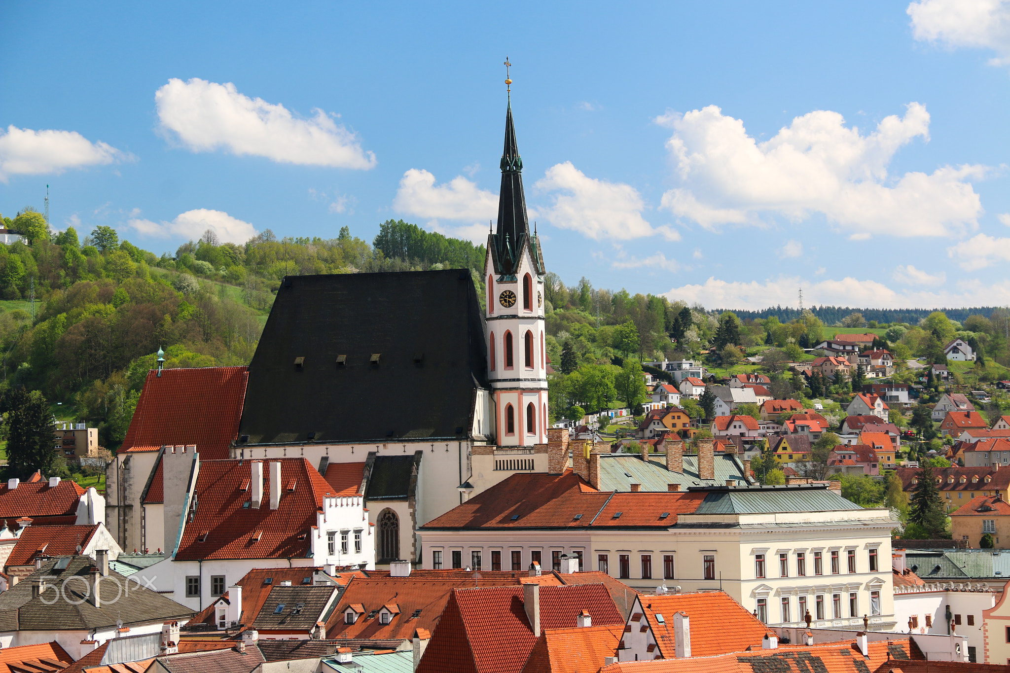 Church in Český Krumlov