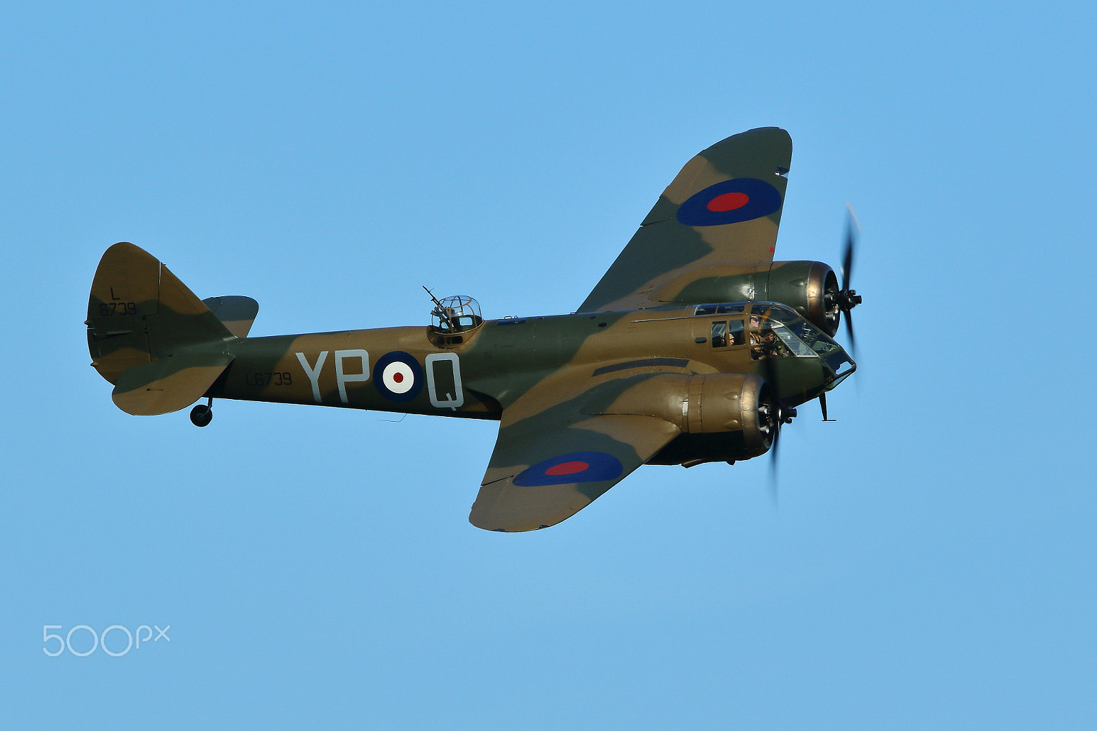 Canon EF 70-200mm F4L IS USM sample photo. Bristol blenheim photography