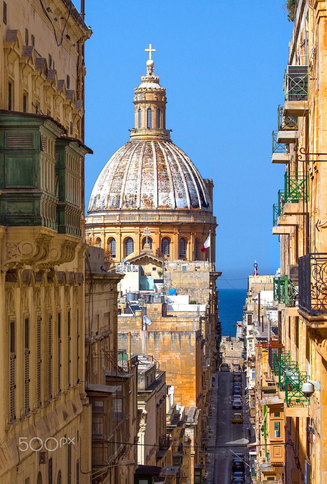 Pentax K-5 II sample photo. Malta - valletta church photography