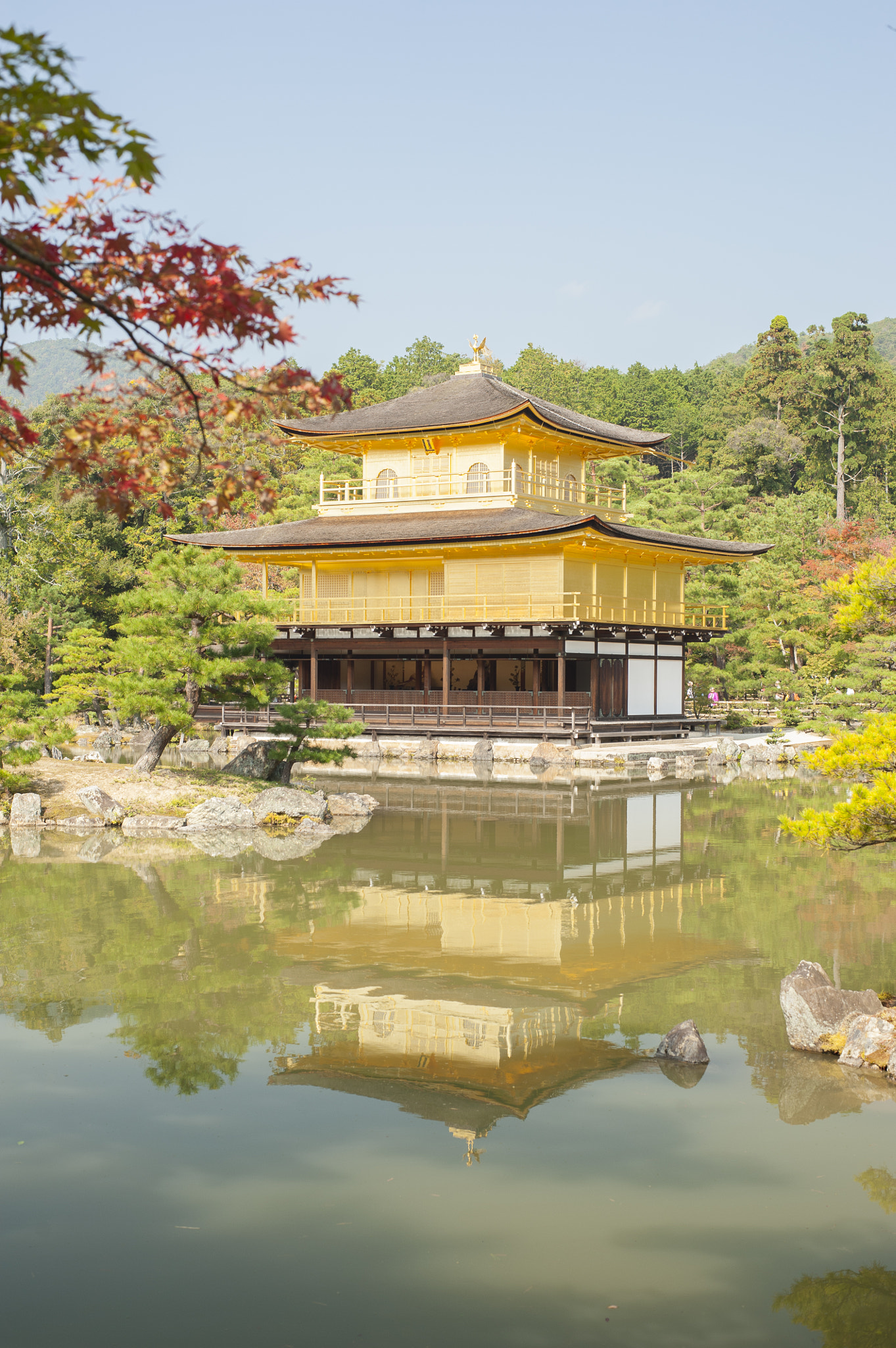 ZEISS Planar T* 50mm F1.4 sample photo. Kinkakuji golden pavilion in kyoto japan photography