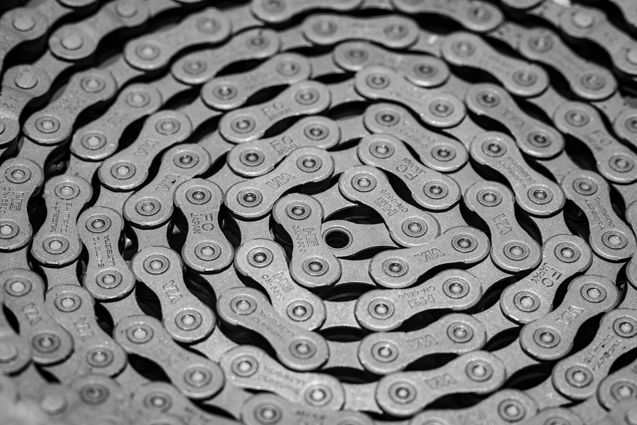 Sony a7R sample photo. Spiral links photography