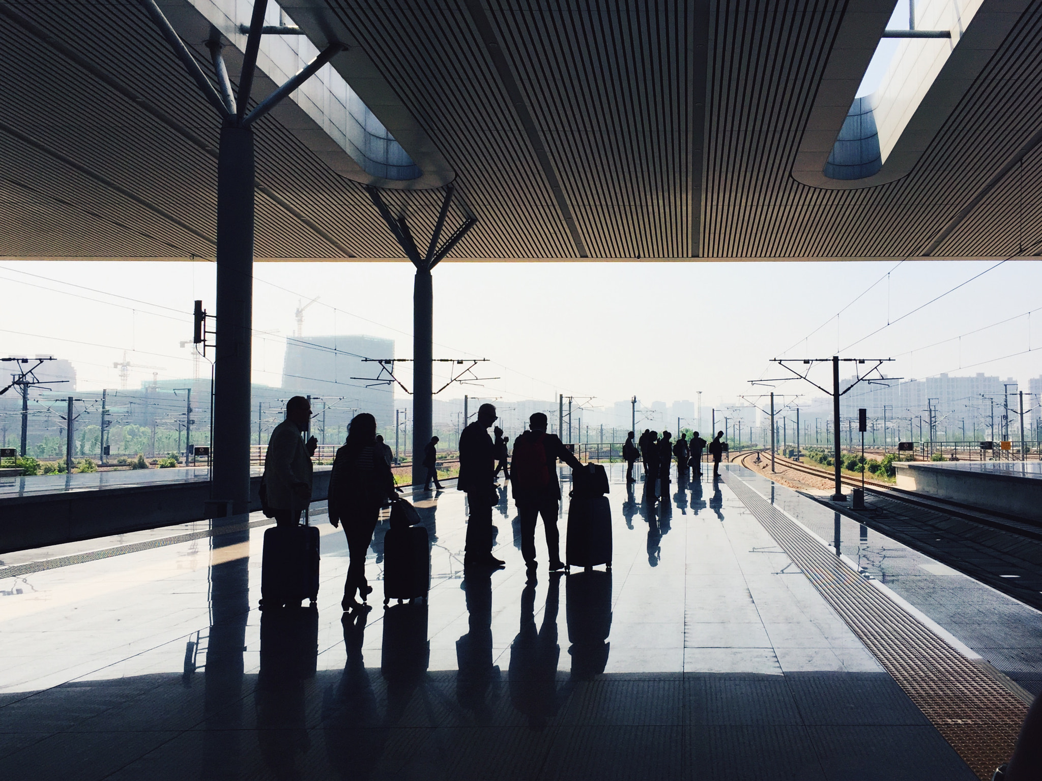 Jag.gr 645 PRO Mk III for Apple iPhone 6 sample photo. Hangzhou east station photography