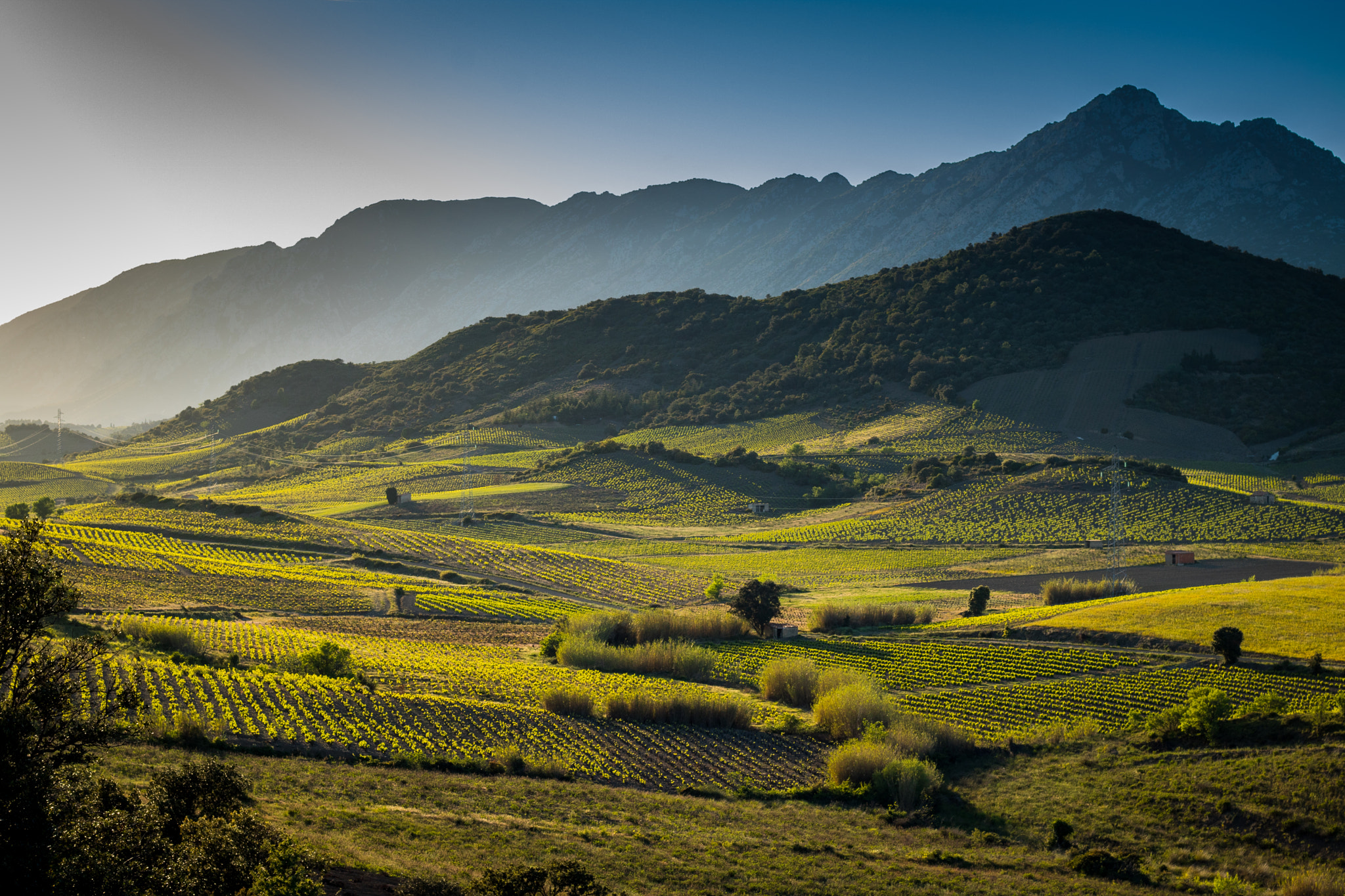 Canon EOS 760D (EOS Rebel T6s / EOS 8000D) + Canon EF 50mm F1.8 II sample photo. Coucher de soleil dans la vallée de maury photography