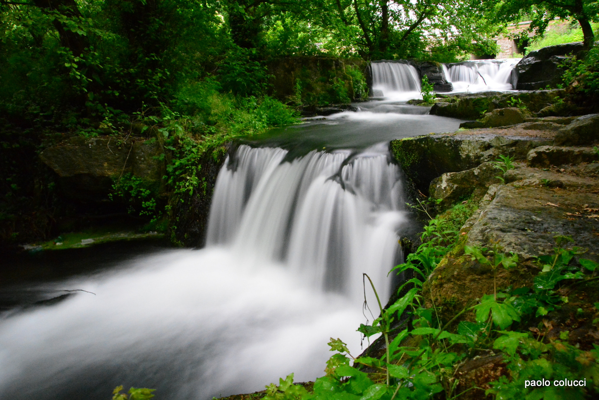 Sigma 18-200mm F3.5-6.3 II DC OS HSM sample photo. Cascate di montegelato photography