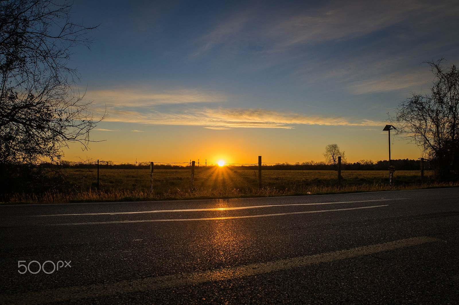 Sony a7 II + Sony DT 16-50mm F2.8 SSM sample photo. Sunset at the grass farm photography