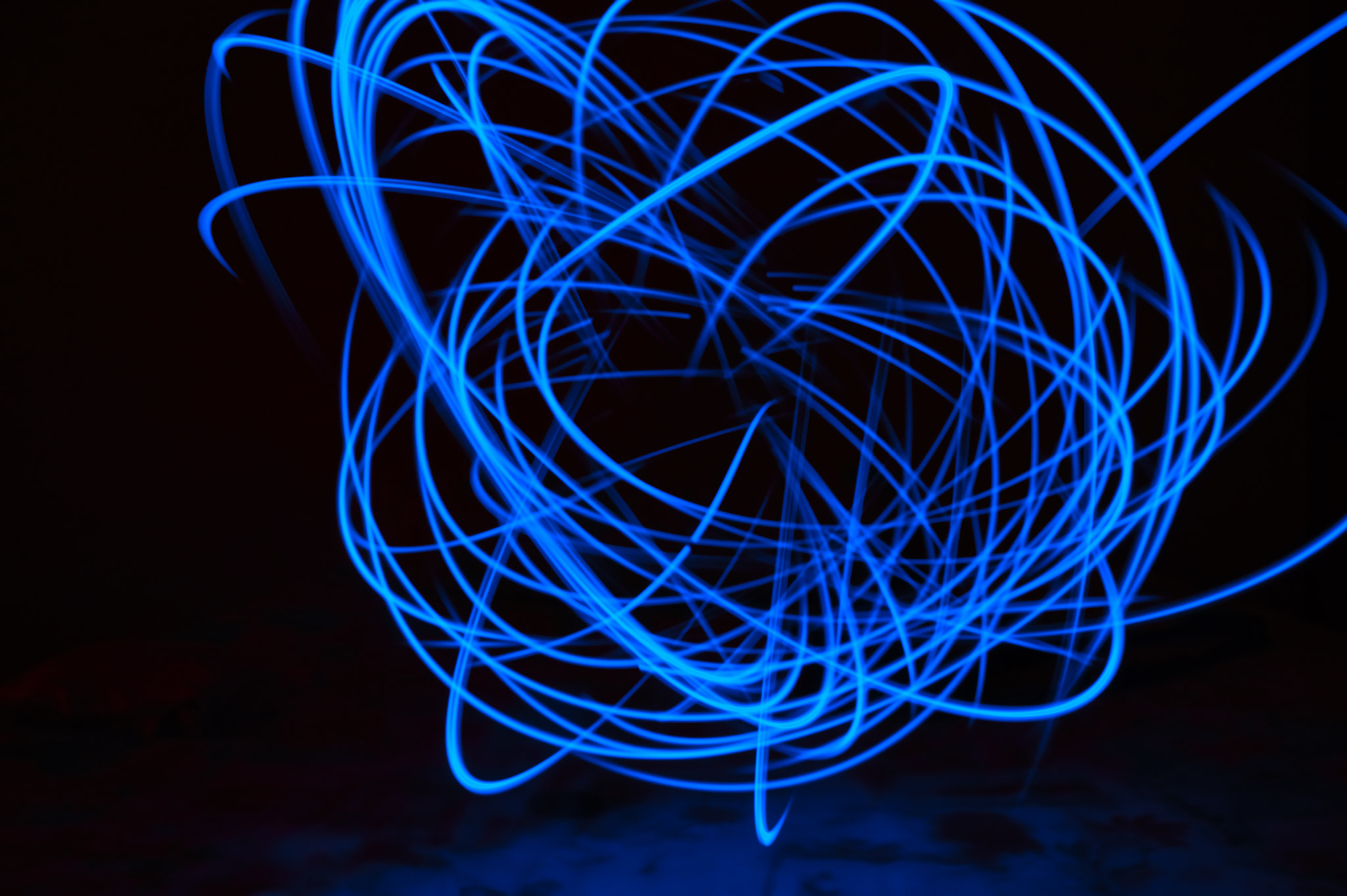 Sony Alpha a5000 (ILCE 5000) + Sigma 19mm F2.8 EX DN sample photo. Light paint testing photography
